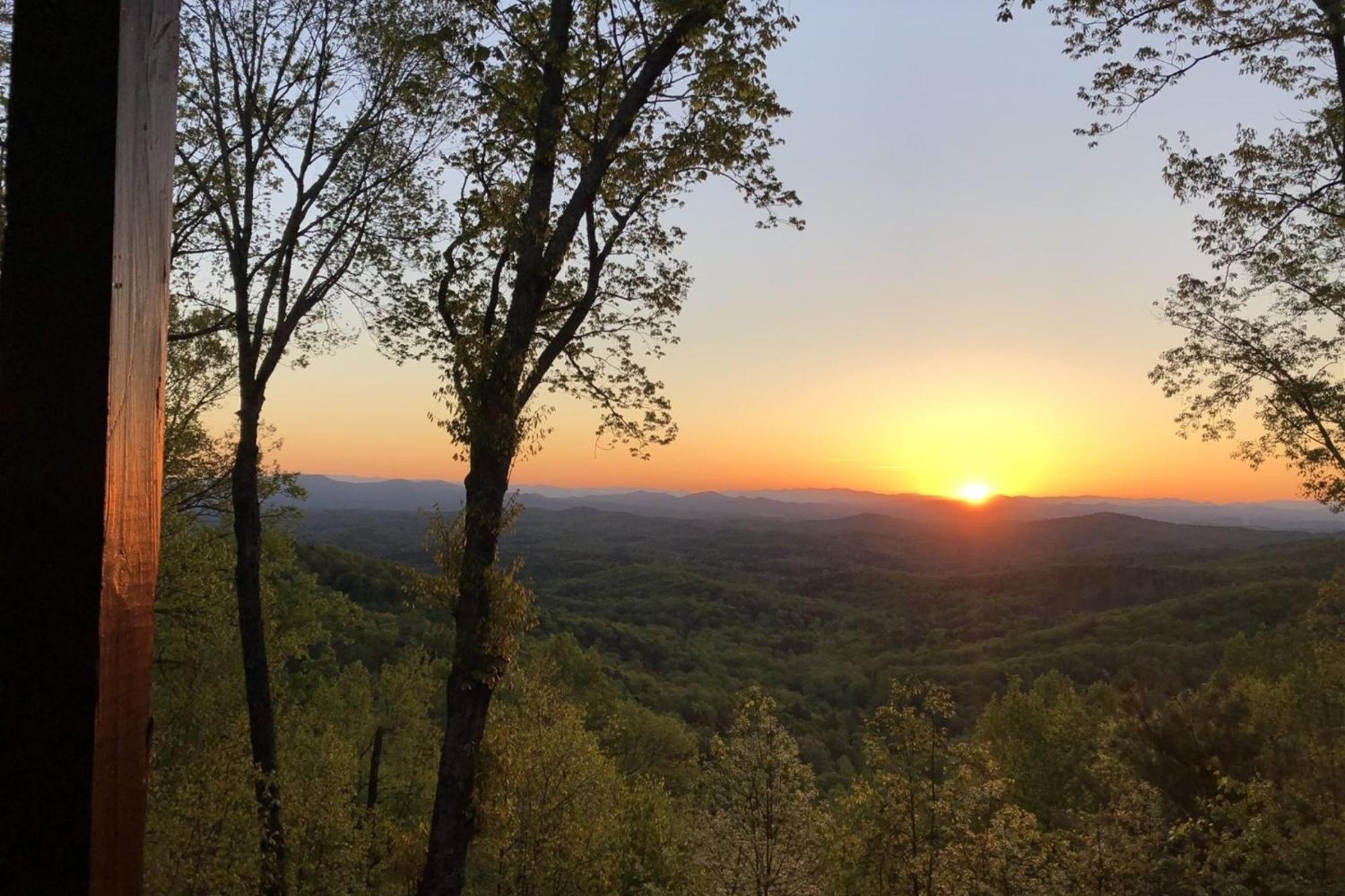Appalachian Sunrise Amazing Views Close To Blue Ridge Hike From The Cabin Extérieur photo