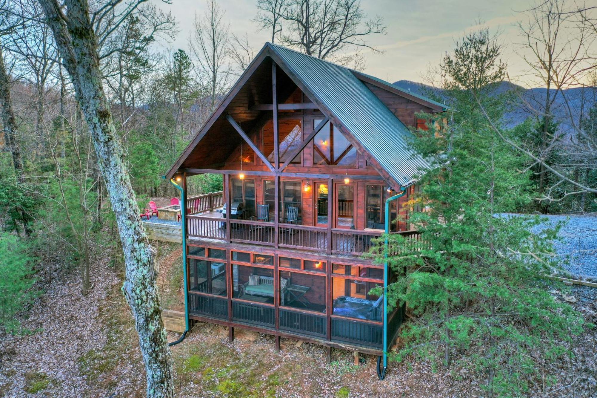 Appalachian Sunrise Amazing Views Close To Blue Ridge Hike From The Cabin Extérieur photo
